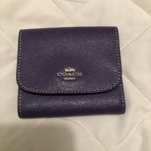 Coach Dark Purple Wallet